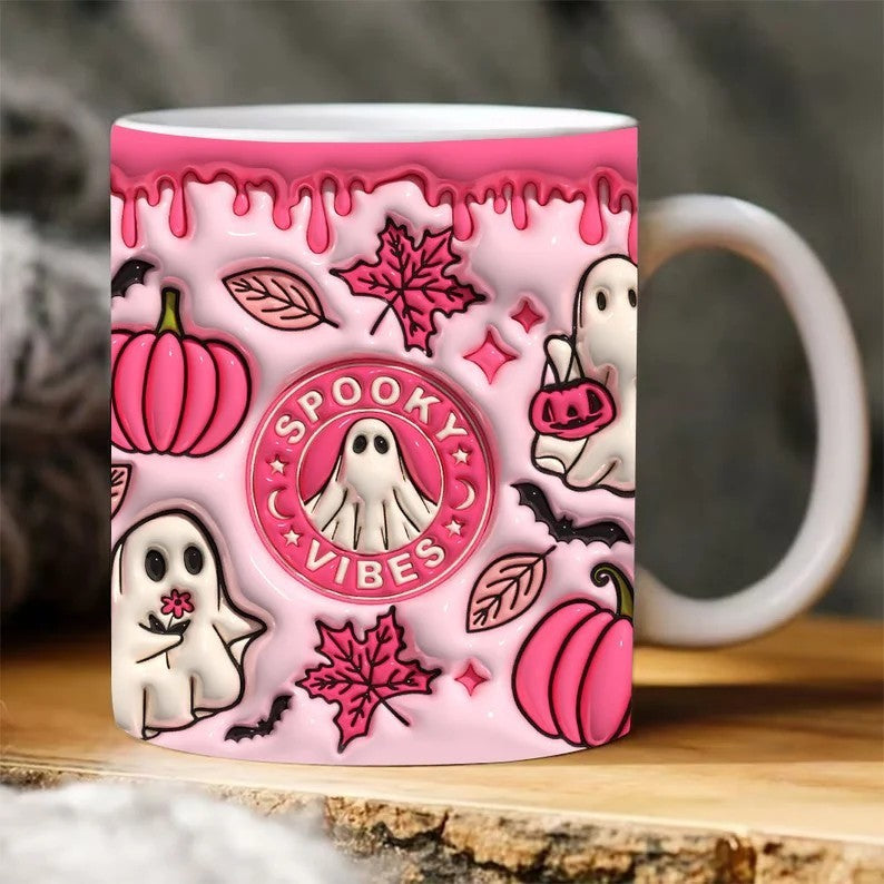 Halloween Pumpkin Ceramic Coffee Mug - Bellarte Enchanté Halloween Pumpkin Ceramic Coffee Mug